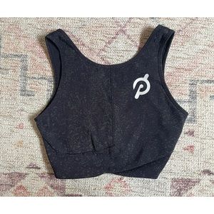 Peloton X Lululemon Energetic Edge Reflective Crop